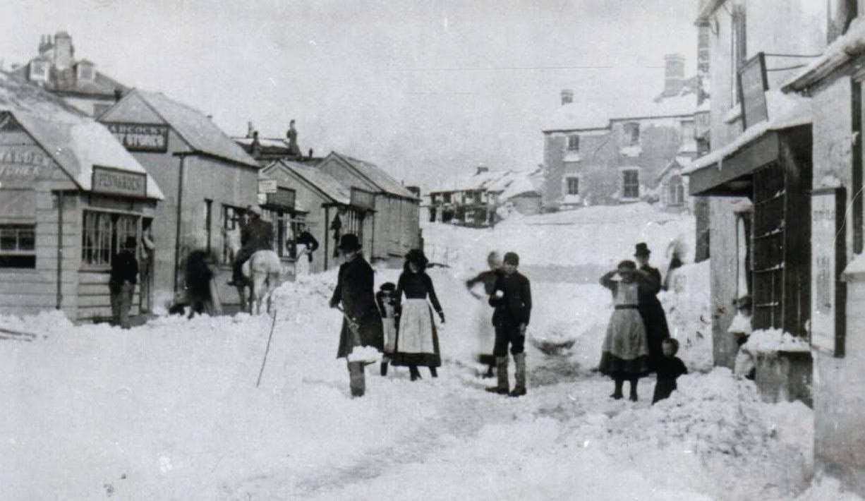 1891 Great Blizzard in Bude
